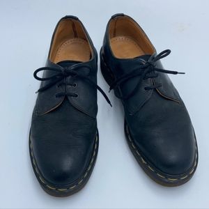 Doc Martens Made In England Black Classic 1461 Smooth Leather